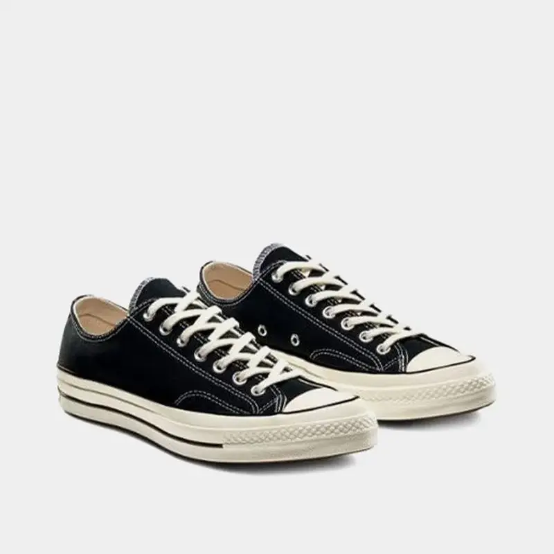 Converse Men's Chuck 70 Low Canvas Black Sneaker