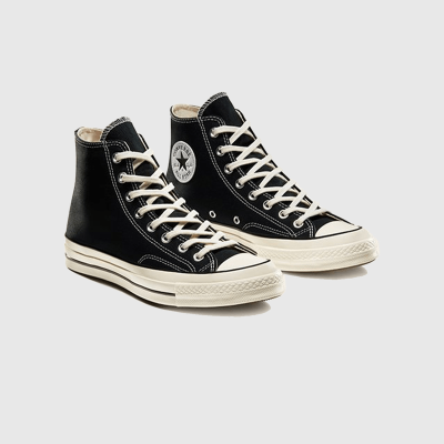 Converse Men's Chuck 70 Hi Canvas Black Sneaker