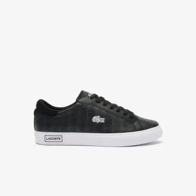 Men's powercourt leather trainers